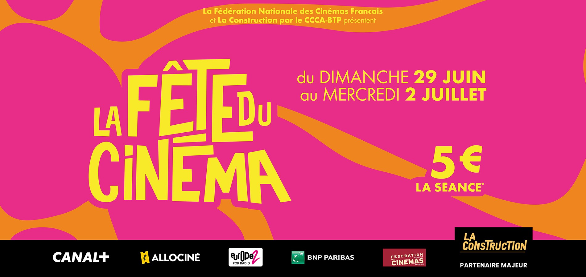 actualité Fête du cinéma 2025