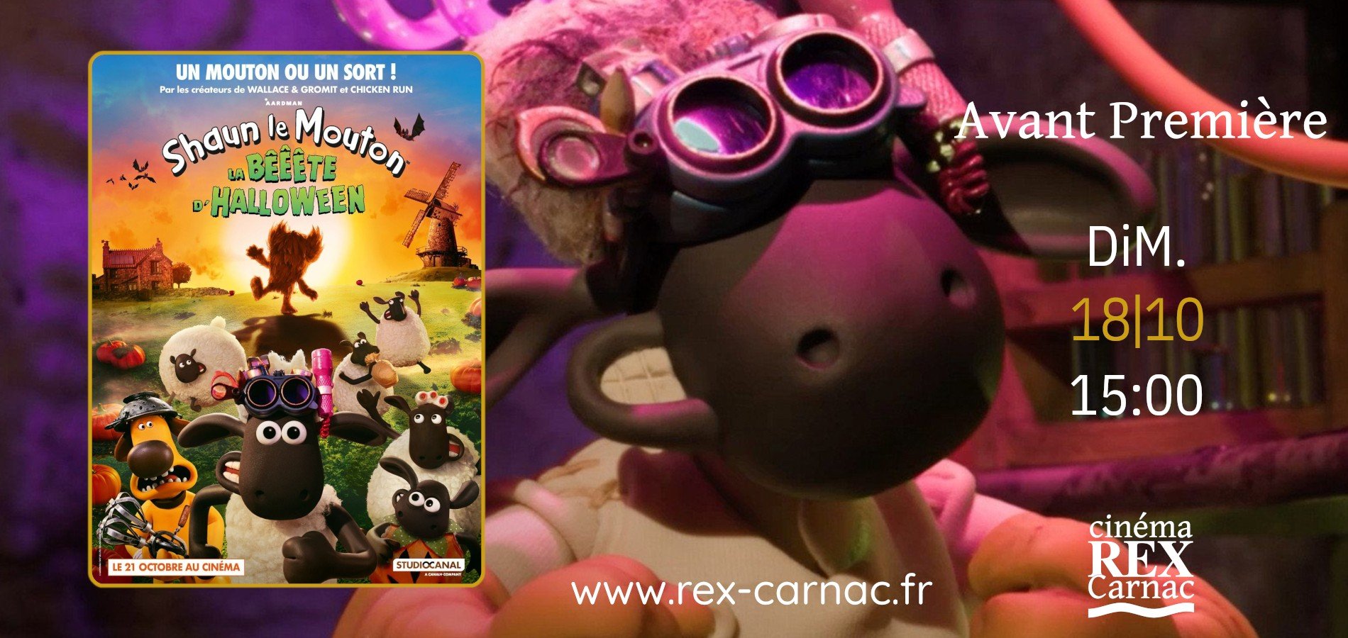 actualité AVP 1018 SHAUN LE MOUTON