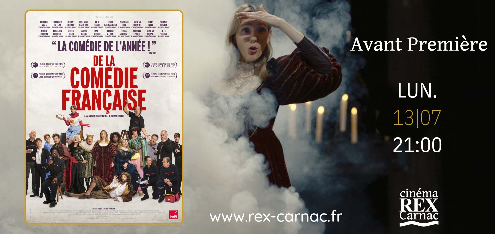 actualité AVP 0713 DE LA COMEDiE FRANÇAiSE
